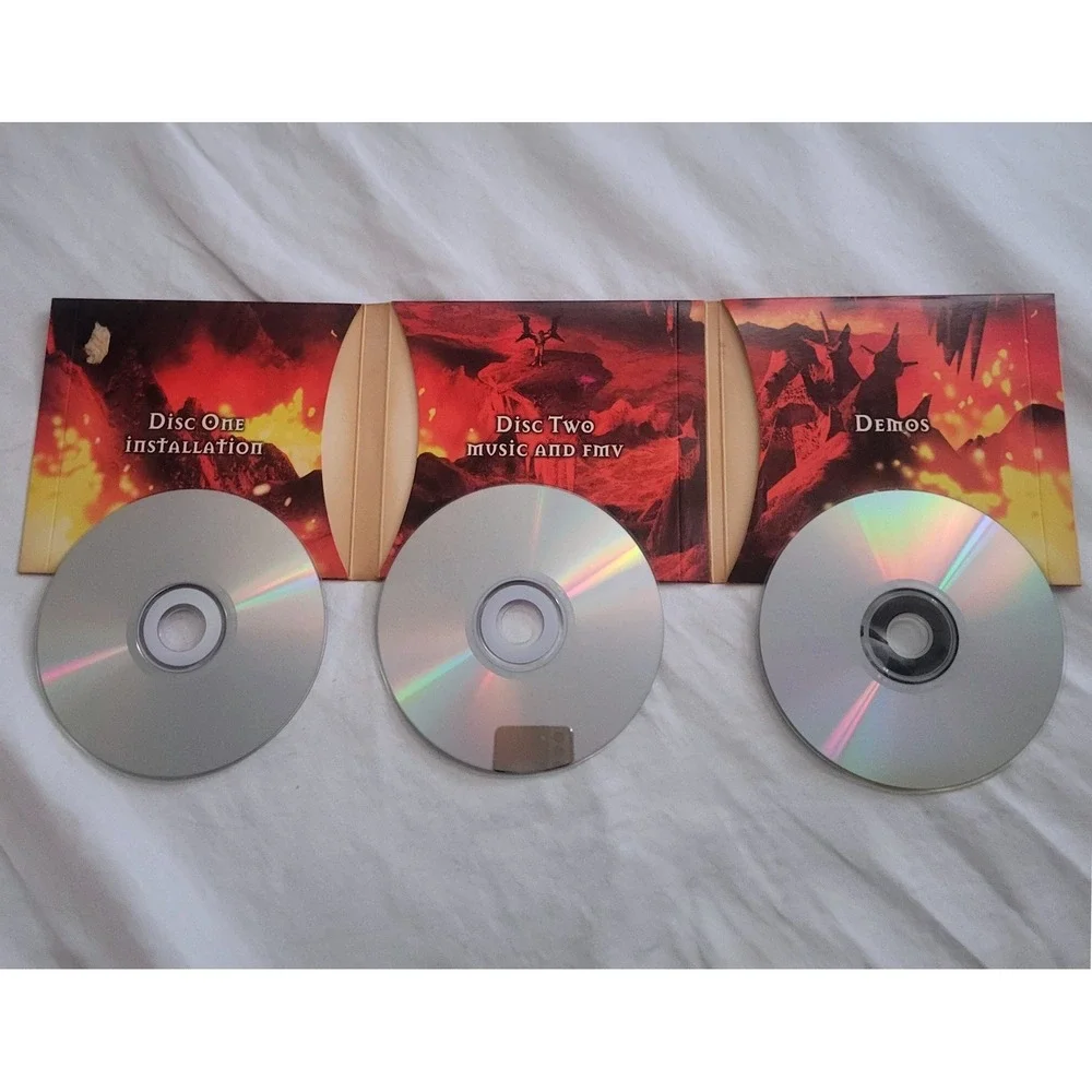 Revenant PC Game 1999 Eidos Interactive 3-Disc Set Demos Soul Reaver Omikron